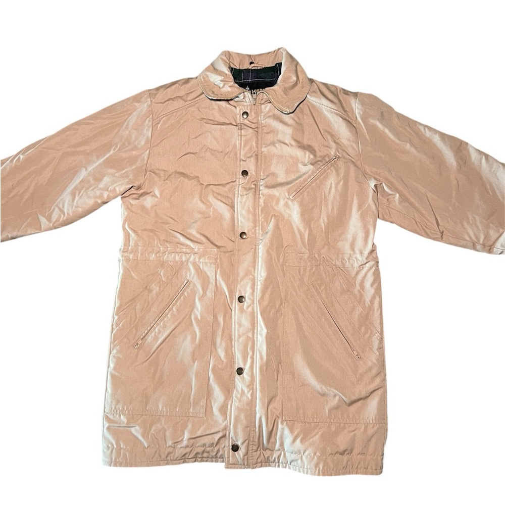 London Fog Tan Trench Coat size 38